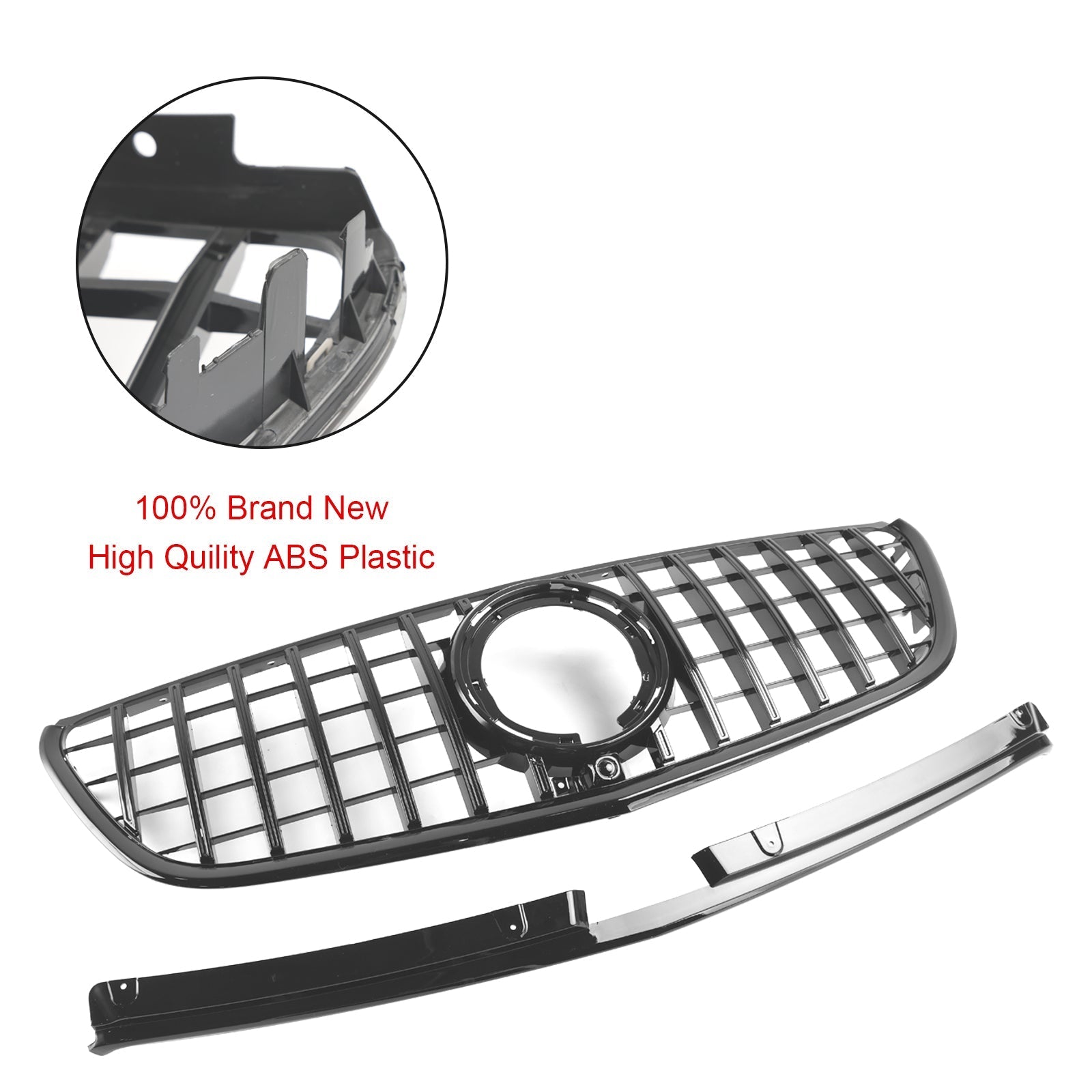 2020-2023 Mercedes-Benz Vito W447 Facelift Black Front Grille