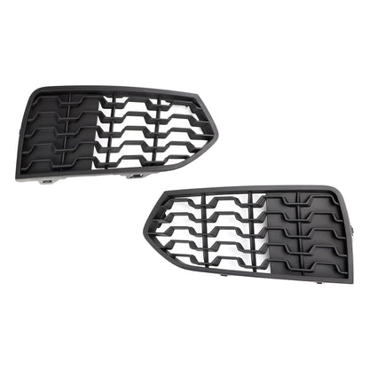 2012-2017 BMW 2 Series F23 M Sport Front Bumper Fog Light Grille — Pair (51118056797 / 51118056798)