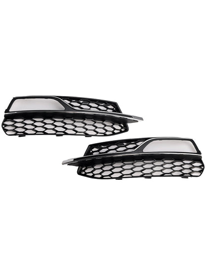 2013-2016 Audi A3 S-Line Front Lower Bumper Fog Light Cover Grille — Left (8V3807681G)