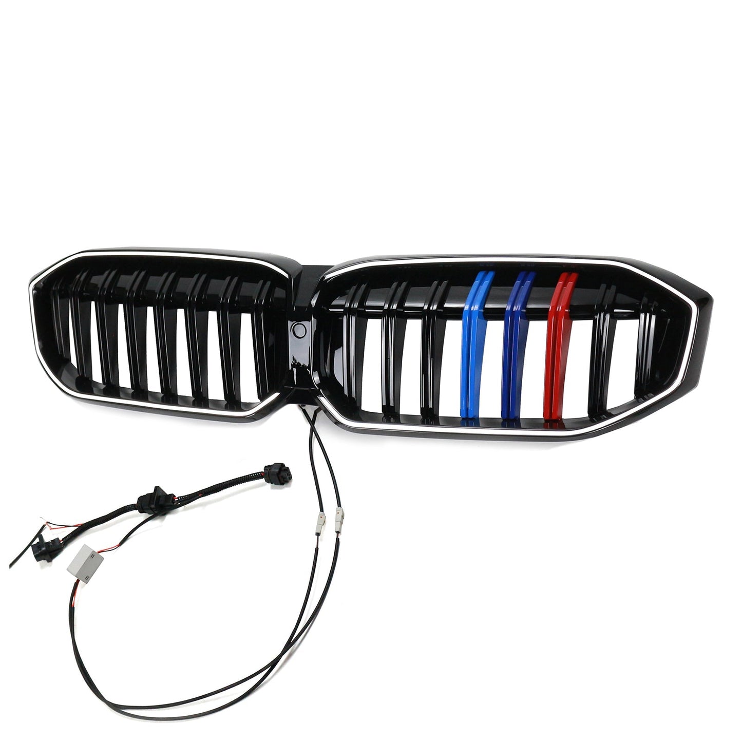 2023-2024 BMW 3 Series G20 G21 G28 Gloss Black Front Kidney Grille Mesh