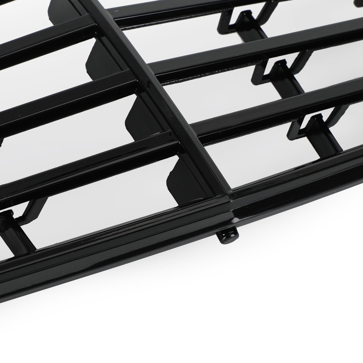 2007-2009 Mercedes-Benz E-Class W211 E350 E500 E63 Gloss Black Front Bumper Grille