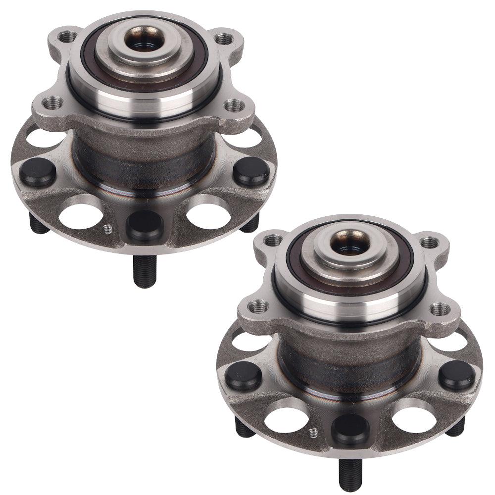2Pcs Rear Wheel Hub and Bearing Assembly for 2005-2007 Honda Accord, 2004-2008 Acura TSX
