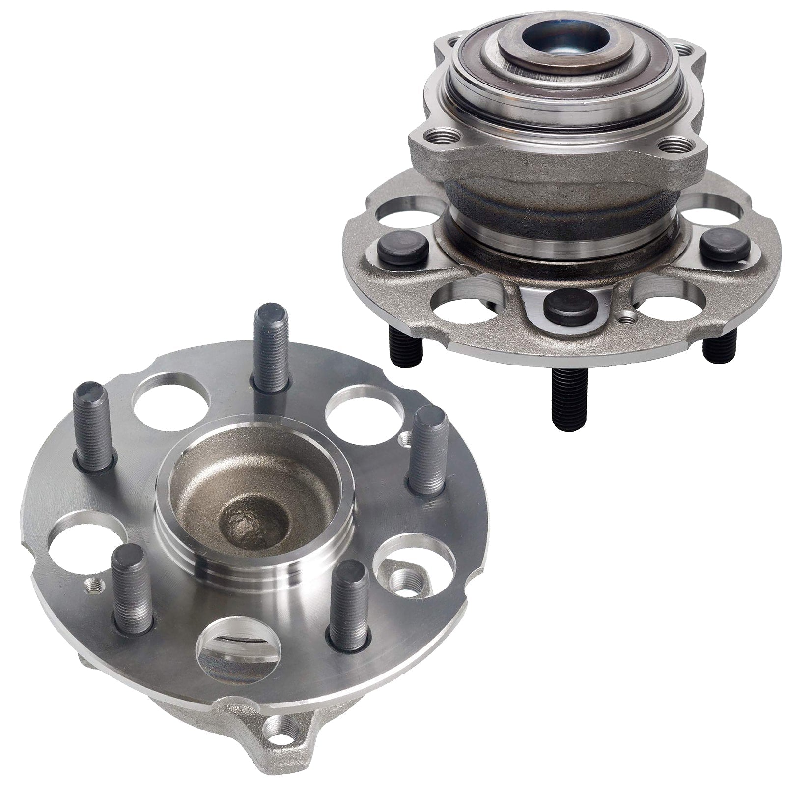 2Pcs 512344 Rear Wheel Bearing Hub Assembly for 2007-2015 Honda CR-V Crosstour (FWD)