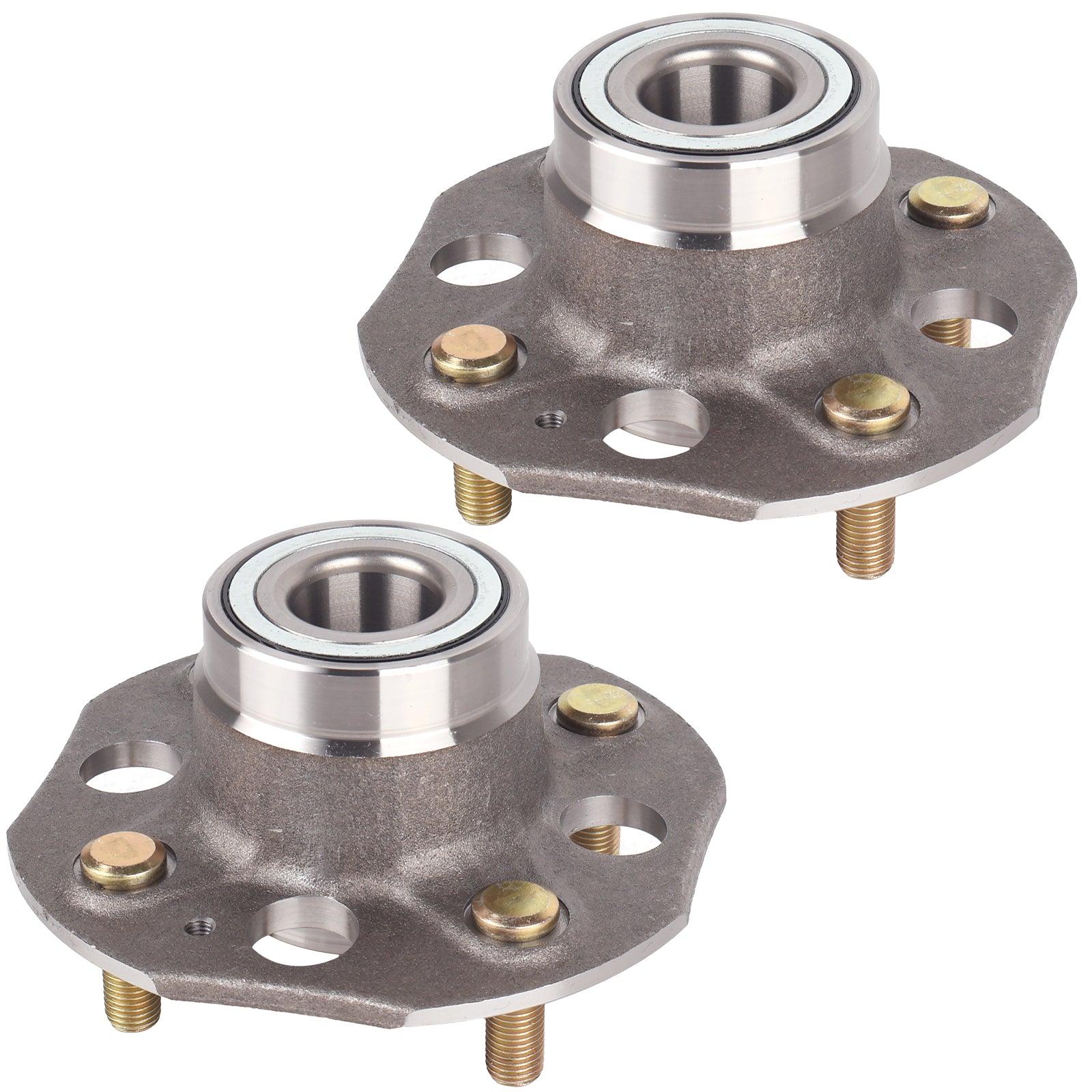2Pcs Rear Wheel Hub Bearing Assembly for 1998-2002 Honda Accord 2.3L; Non-ABS