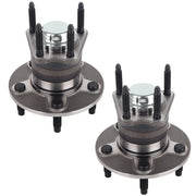 2Pcs Rear Wheel Hub and Bearing Assembly for 04-07 Chevy Malibu/ 06-08 HHR, 05-07 Pontiac G6