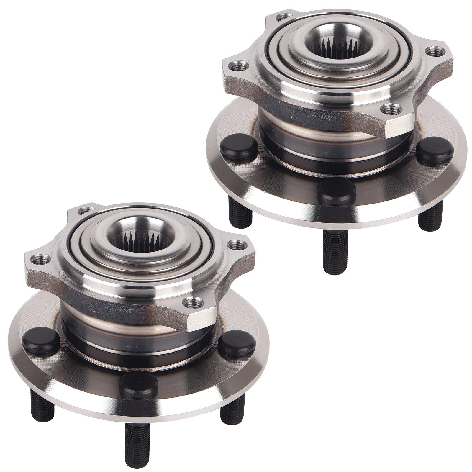 2Pcs Rear Wheel Hub Bearing for 2009-2014 Chrysler 300, Charger, 2008-2014 Dodge Challenger