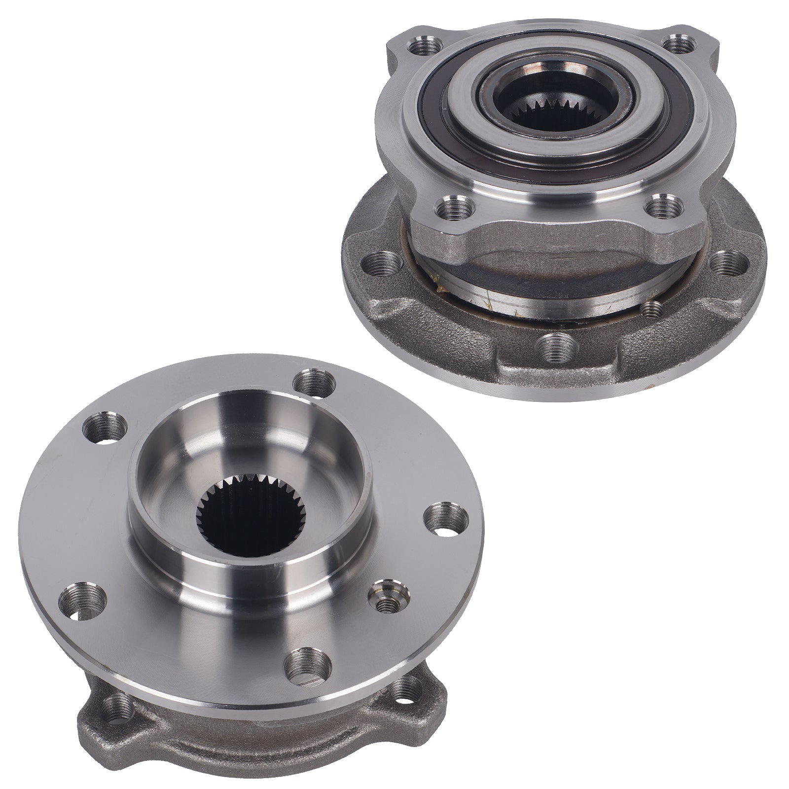 2Pcs 513305 Front Wheel Bearing & Hub Assembly for 2007-2018 BMW X5, 2008-2018 BMW X6