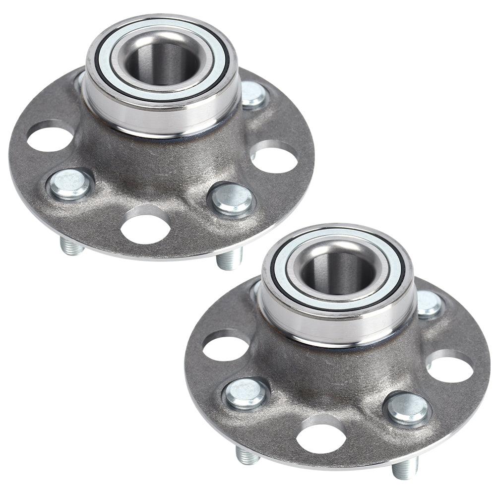 2Pcs Rear Wheel Hub Bearing for 2001-2005 Honda Civic DX GX HX LX, Left/Right Side