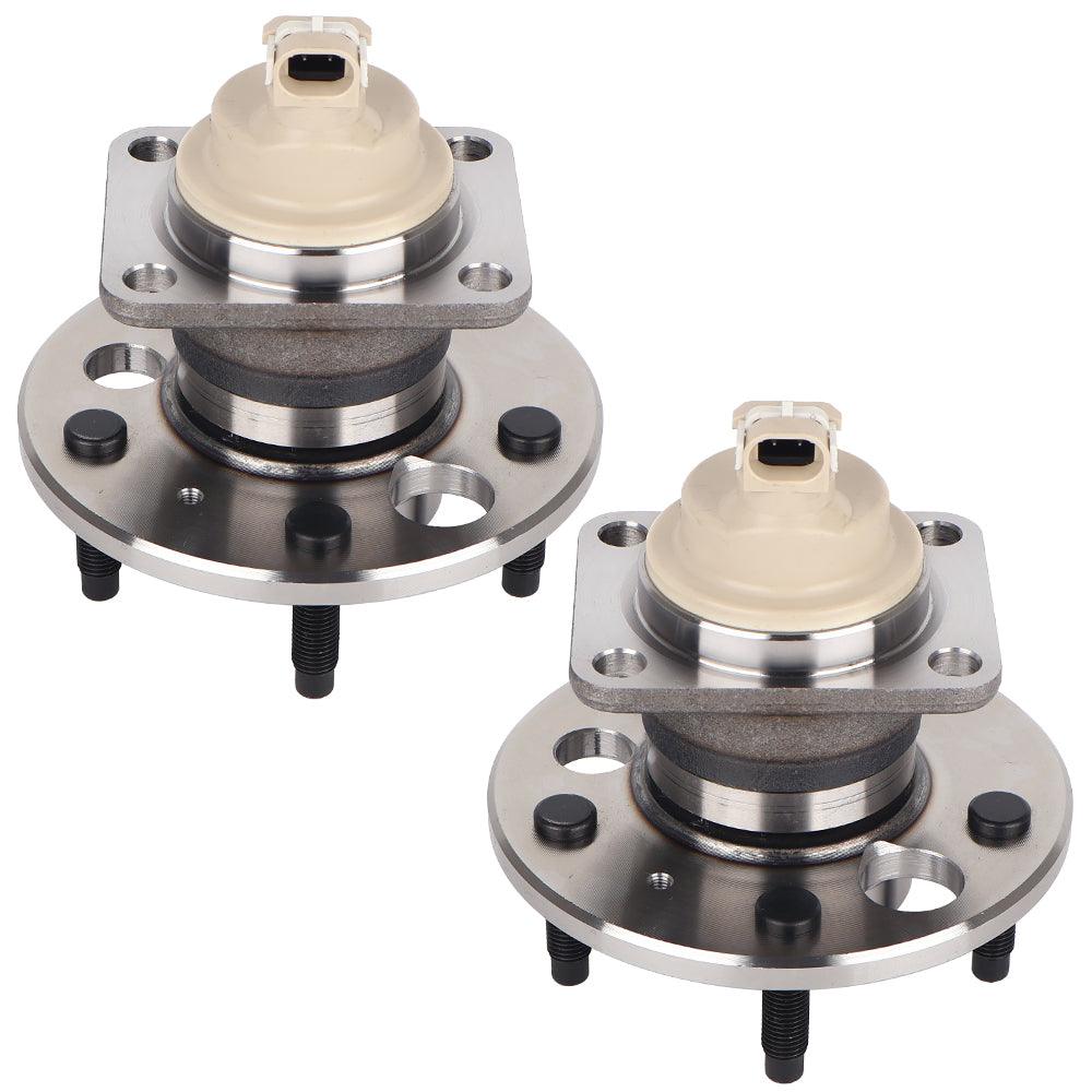 2Pcs Rear Wheel Hub Bearing for 1992-2016 Chevy, 1994-2009 Buick, 1992-2008 Pontiac, Etc.