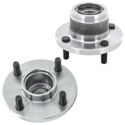 2PCs 521002 Rear Wheel Bearing & Hub Assembly for 2000-2009 Ford Focus (Rear Disc, 4 Lugs)