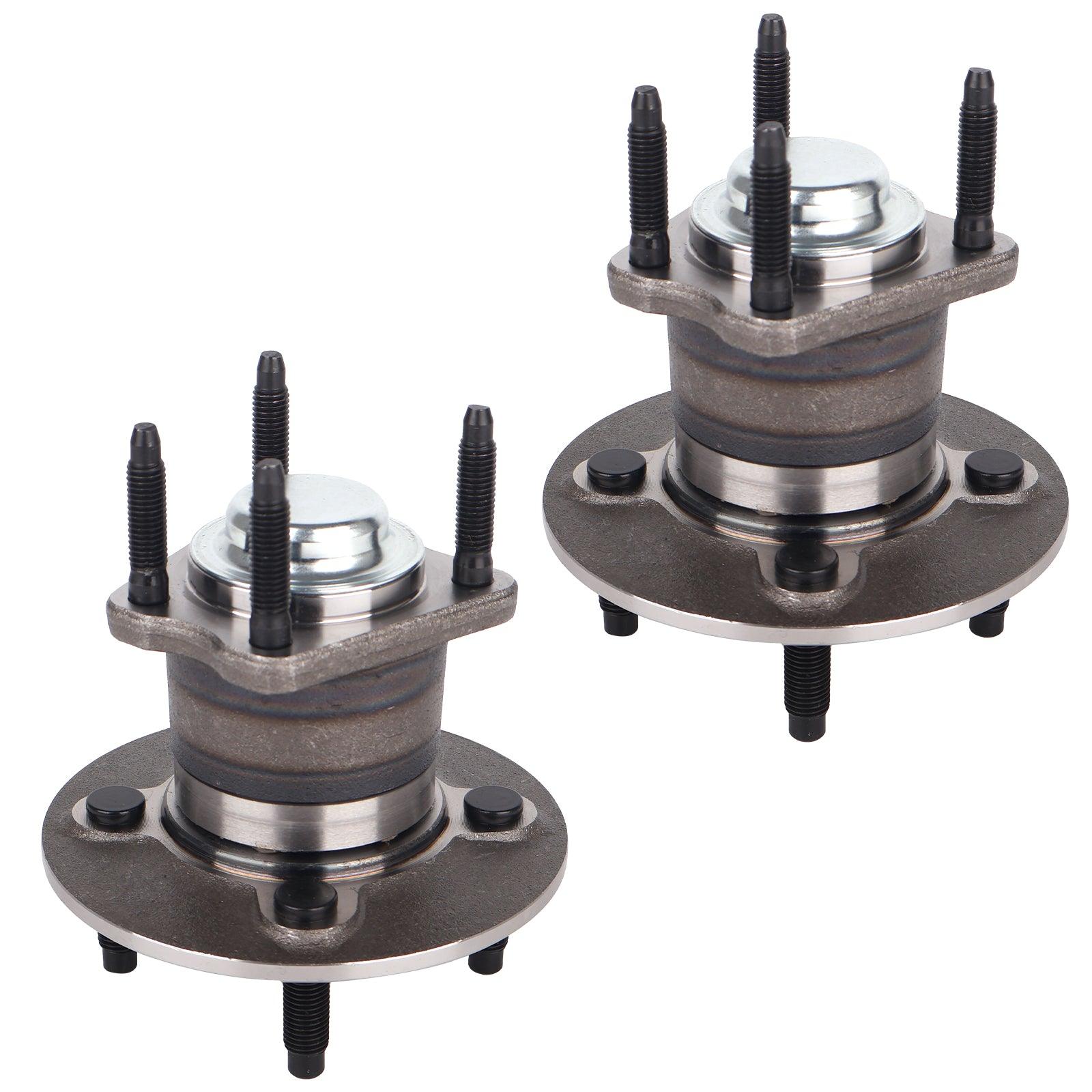 2Pcs Rear Wheel Hub Bearing for 05-10 Chevy Cobalt, 07-10 Pontiac G5, 05-06 Pursuit, 03-07 Saturn Ion