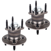 2Pcs Rear Wheel Hub Bearing for 05-10 Chevy Cobalt, 07-10 Pontiac G5, 05-06 Pursuit, 03-07 Saturn Ion