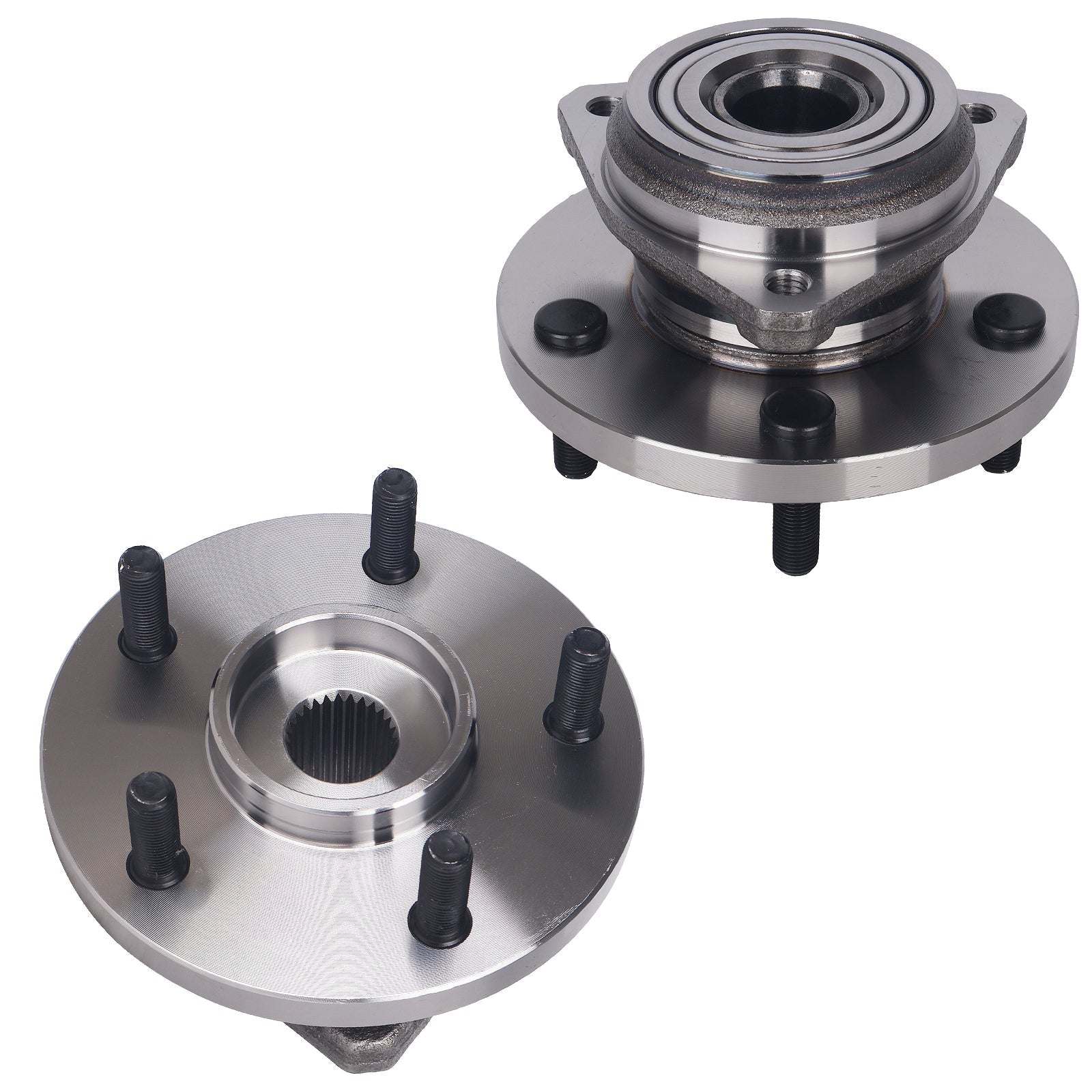 2Pcs Front Wheel Bearing Hub Assembly for 1999-2004 Jeep Grand Cherokee