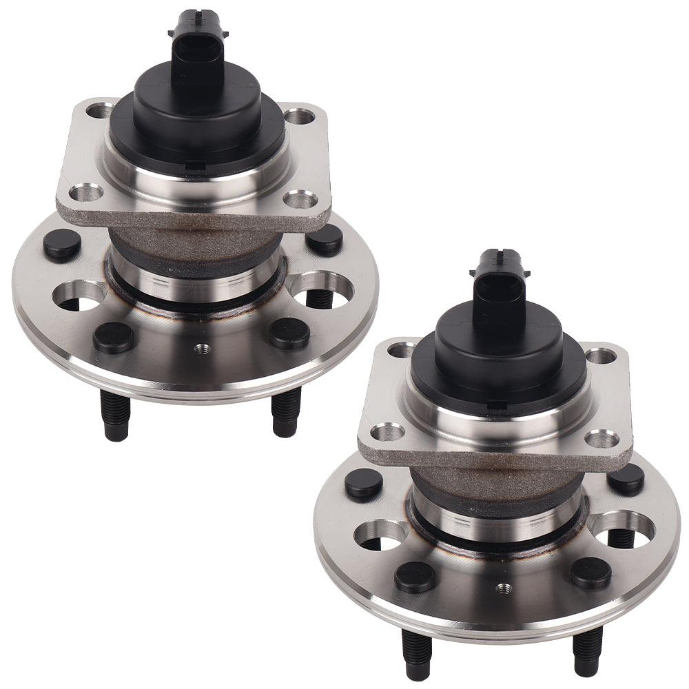 2Pcs Rear Wheel Hub and Bearing Assembly for 01-03 Chevy Malibu, 04-05 Chevy Classic, Etc.