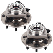 2Pcs Front Wheel Hub Bearings for 2011-2019 Chevy Silverado 3500 HD & GMC Sierra 3500 HD 4WD DRW