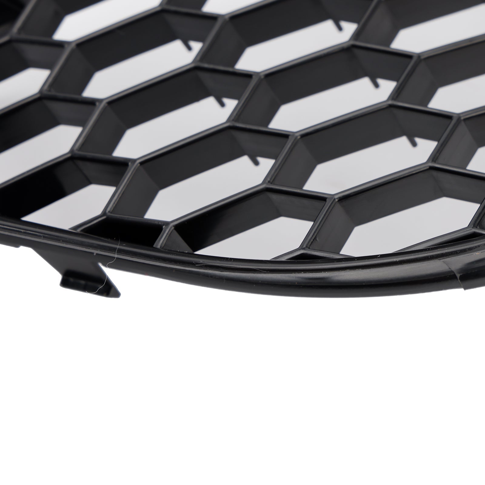 2013-2015 Audi A4 B8.5 Honeycomb Style Fog Light Cover — Pair (8K0807681K / 8K0807682K)