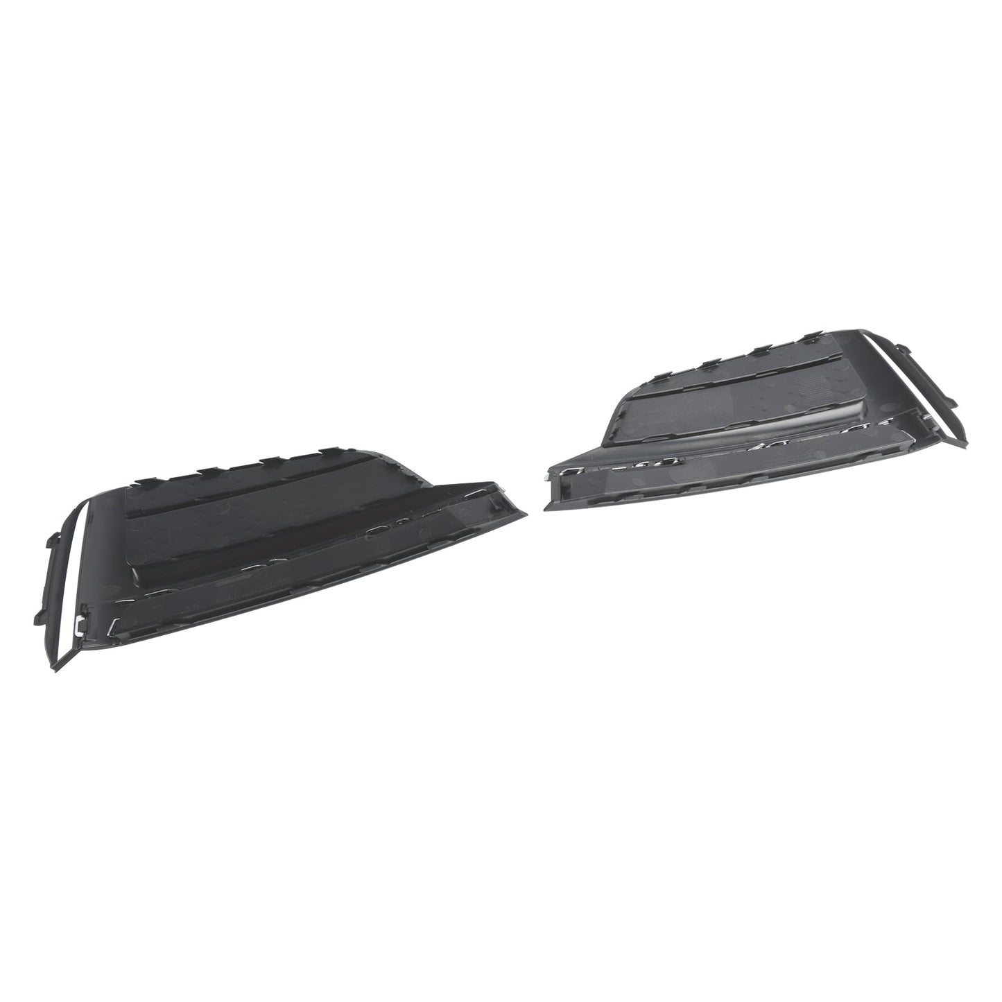 2018-2019 Audi A5 S-Line S5 Front Bumper Fog Light Grille Cover Trim — Pair (8W6807682FRU6)