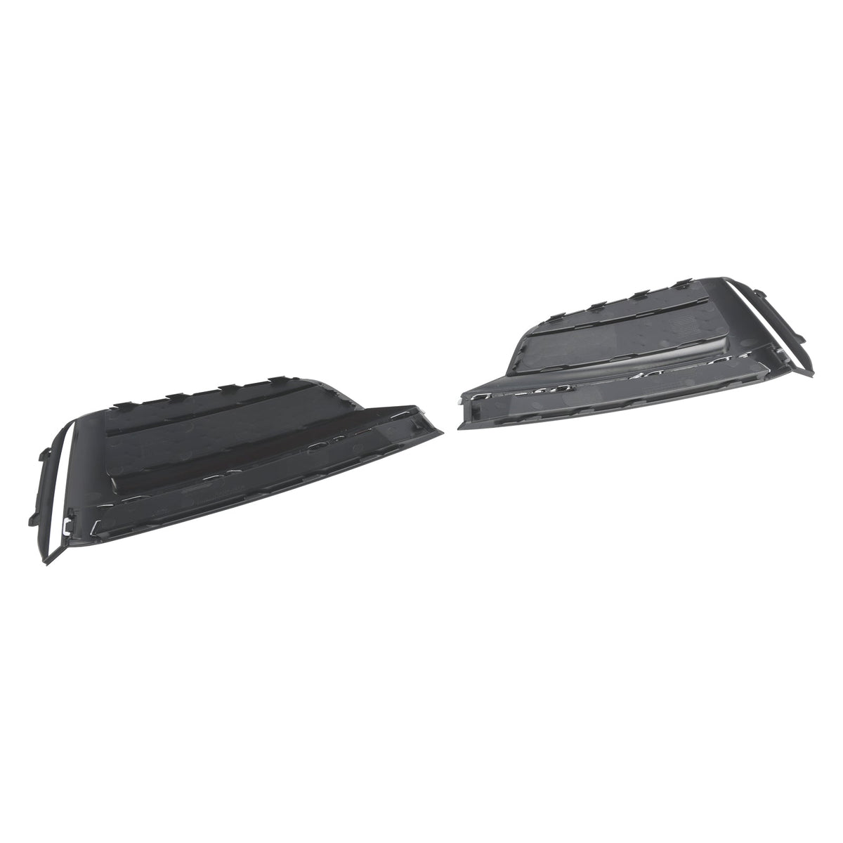 2018-2019 Audi A5 S-Line S5 Front Bumper Fog Light Grille Cover Trim — Pair (8W6807682FRU6)
