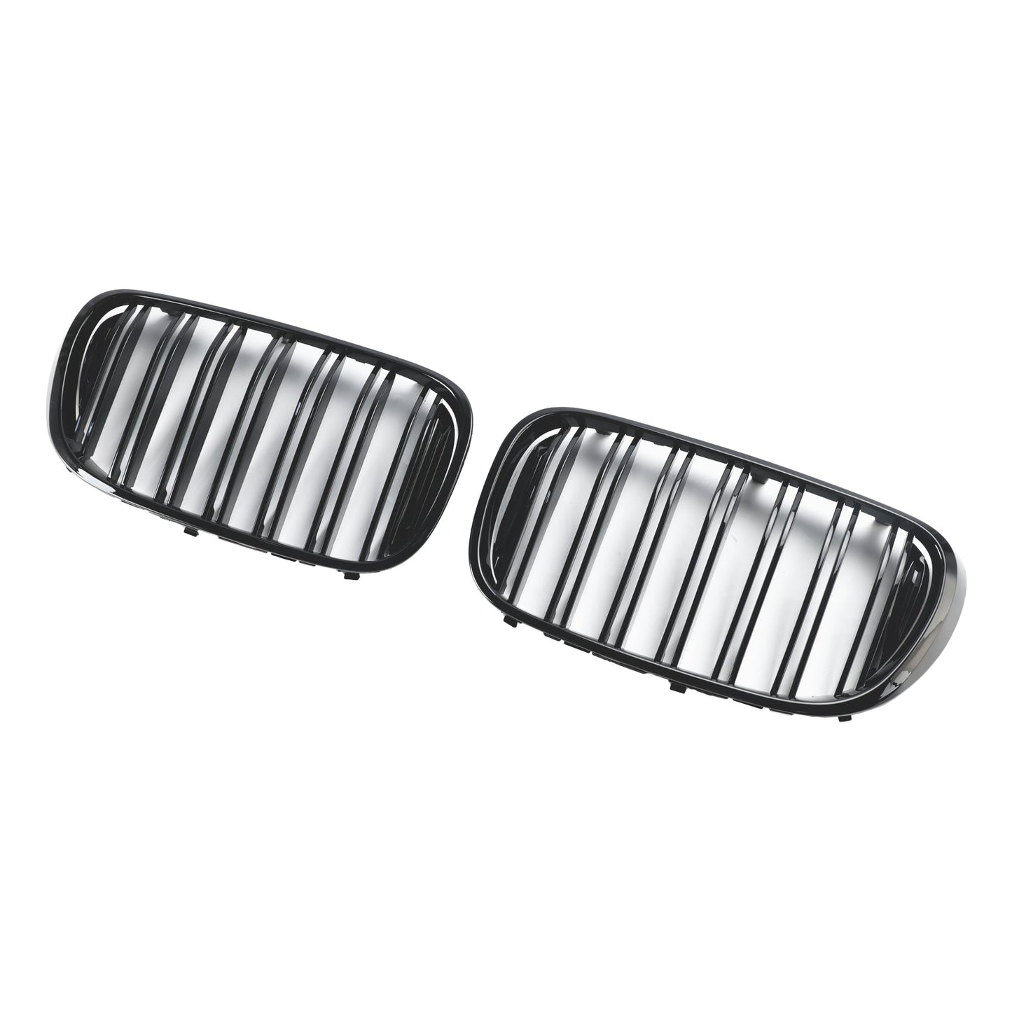 2015-2019 BMW 7 Series G11 Long-Wheelbase Pre-Facelift Black 2-Slat Front Kidney Grille