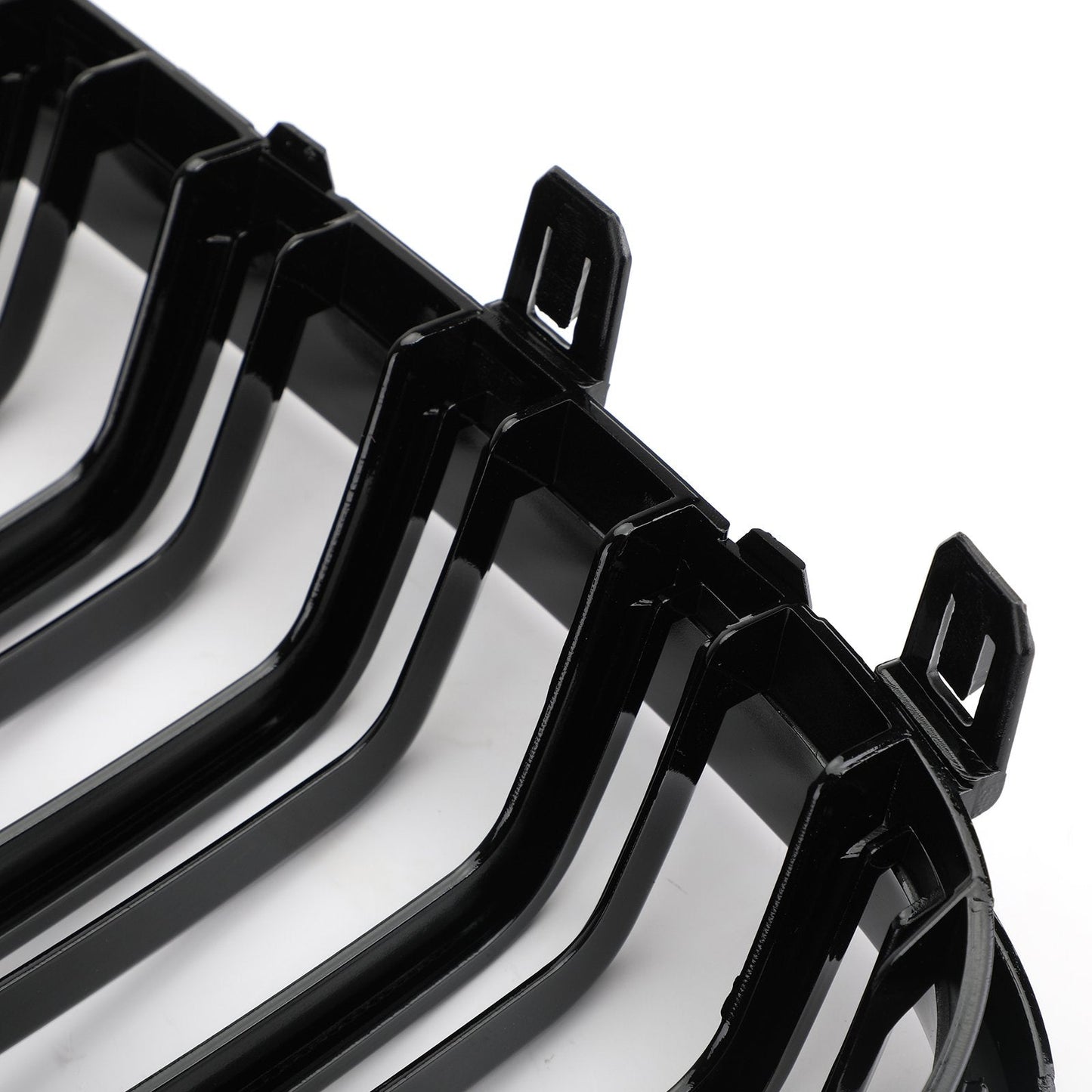 2004-2009 BMW 5 Series E60 E61 M5 520i 530i Gloss Black Sport Front Kidney Grille