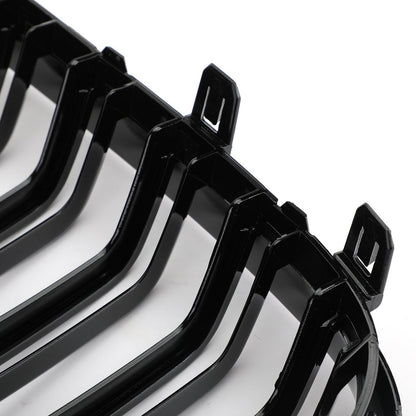 2004-2009 BMW 5 Series E60 E61 M5 520i 530i Gloss Black Sport Front Kidney Grille