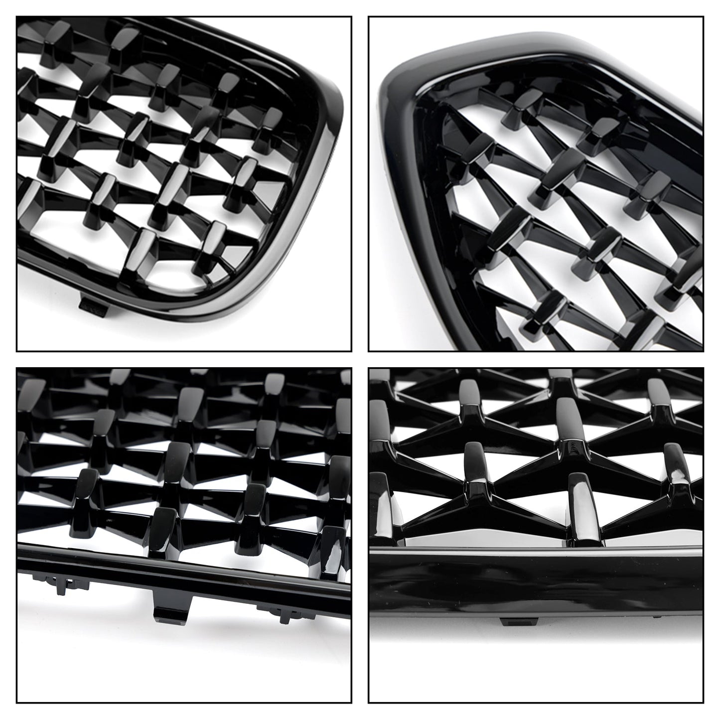 2019-2024 BMW Z4 G29 Diamond Style Gloss Black Front Kidney Grille (51138091295)