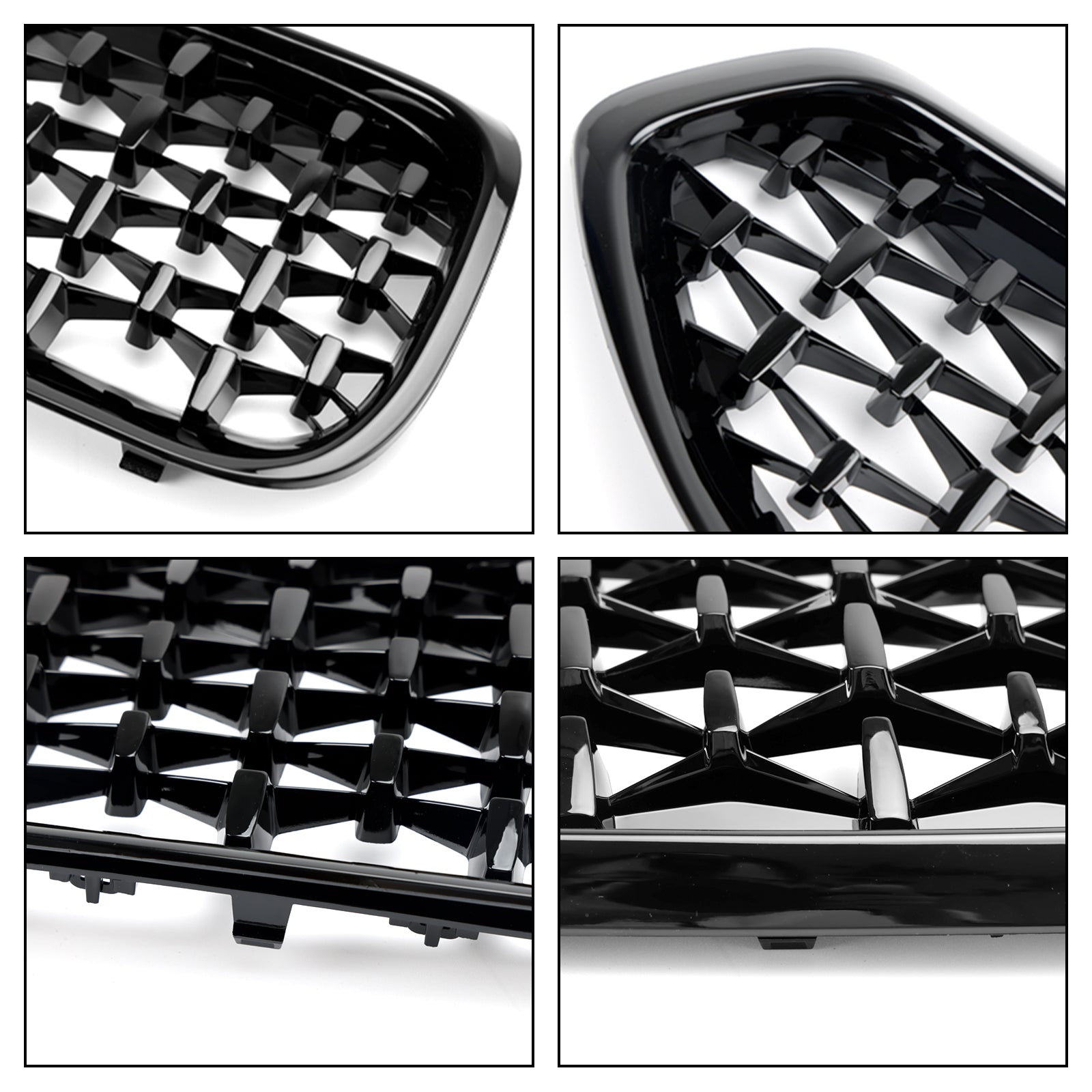 2019-2024 BMW Z4 G29 Diamond Style Gloss Black Front Kidney Grille (51138091295)