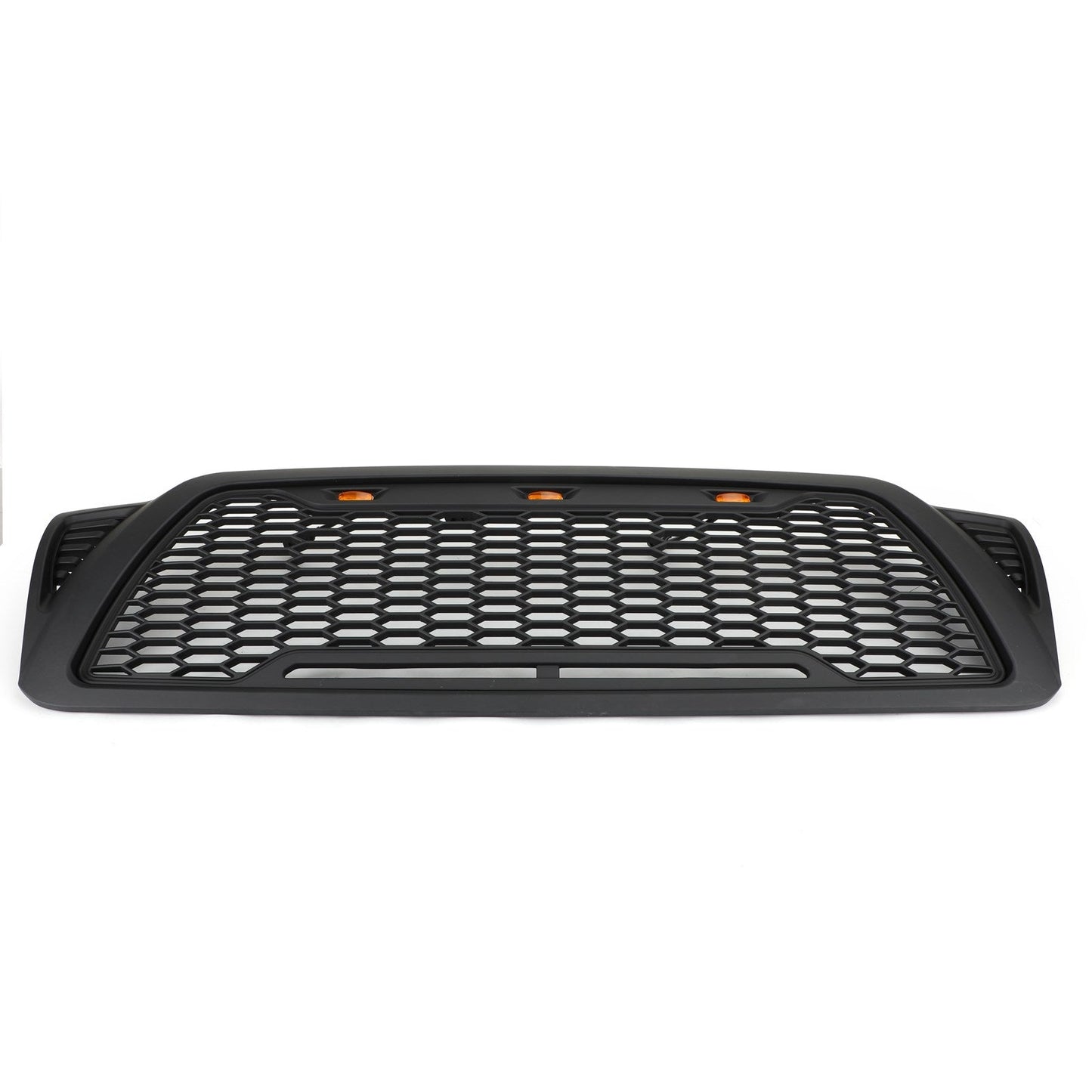 Front Grille Bumper Hood Mesh Grill Fit Toyota Tacoma 2005-2011 With LED lights