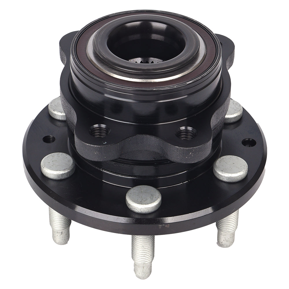 Black E-Coated 4WD Front Wheel Bearing Hub Assembly for 2015-2022 Chevy Colorado, GMC Canyon