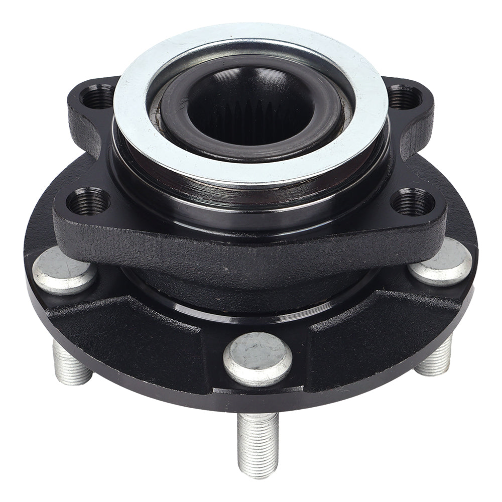 Black E-Coated Front Wheel Hub Bearing Assembly 513364 for 13-19 Nissan, 15-18 Chevy City Express