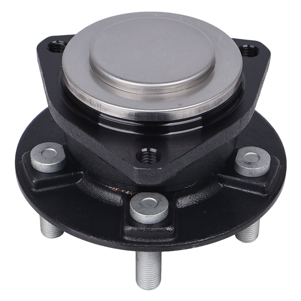 Black E-Coated Front Wheel Hub Bearing Assembly for 2012-2019 Chrysler 300, Dodge Charger, Challenger