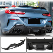 BMW 8 Series G14/G15 M850i xDrive Rear Bumper Diffuser Dry Carbon Fiber 2019–2022