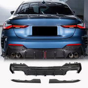 BMW G22 G23 M440i Rear Bumper Diffuser Carbon Fiber/FRP 2021–2022