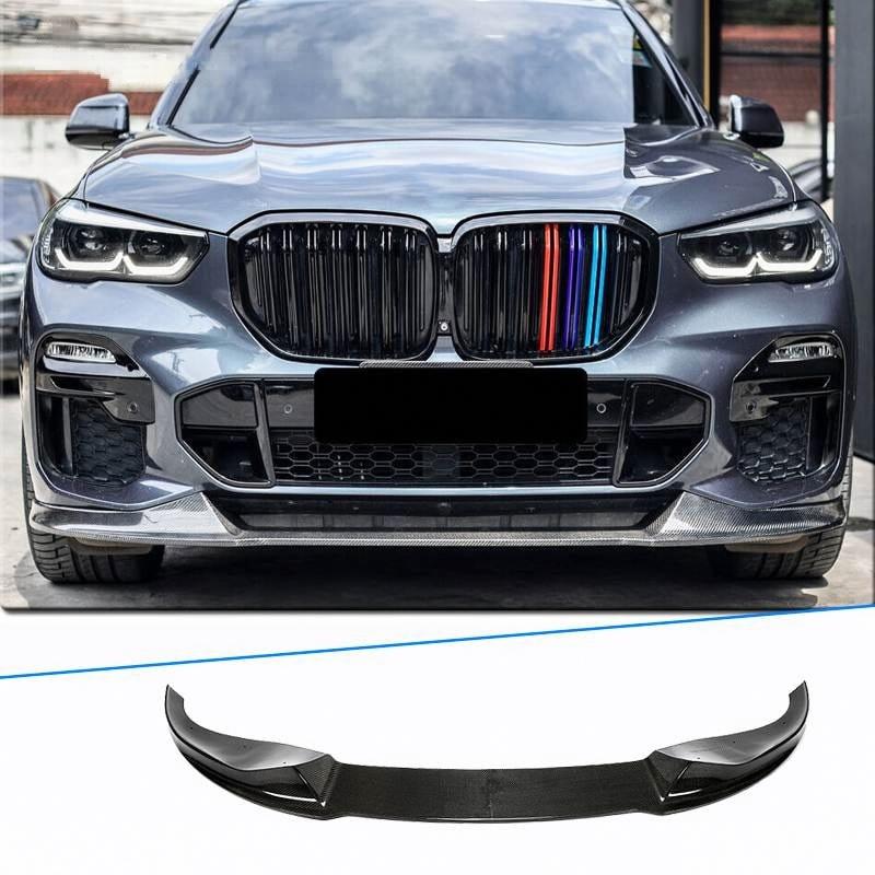 BMW X5 G05 M Sport H Style Front Lip, Carbon Fiber/FRP, 2019–2020