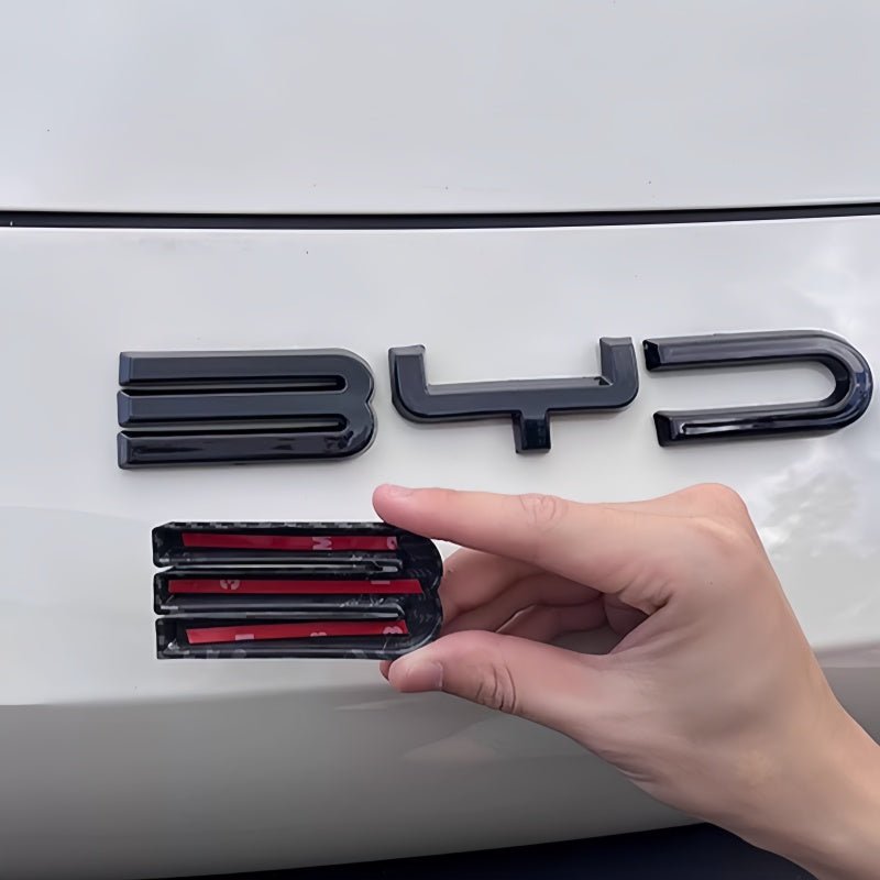 "BYD" Emblem Sticker for BYD ATTO 1 Bumpers