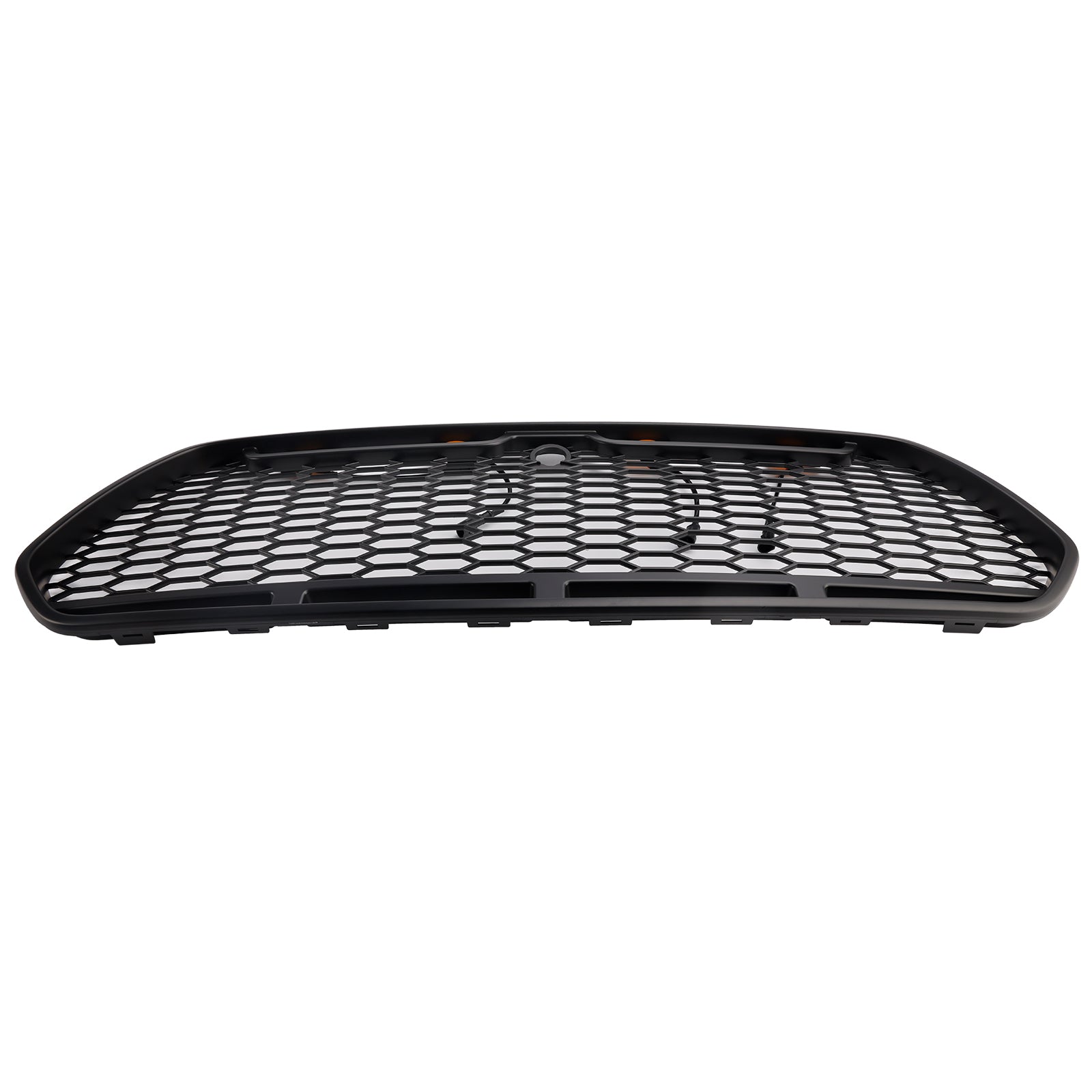 Matt Black Front Bumper Grill Grille Fit Ford Transit MK8 2015-2018 Raptor w/LED