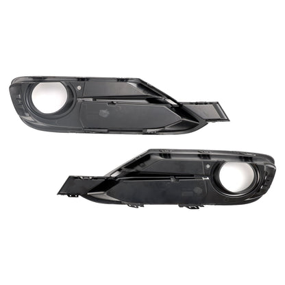 2013-2015 BMW 3 Series F31 Front Bumper Fog Light Grille Cover — Pair (51117300739 / 51117300740)