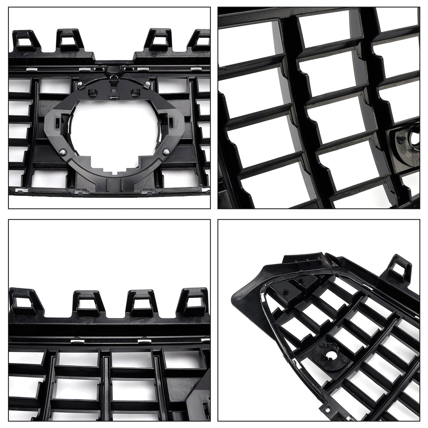 2020-2024 Mercedes-Benz CLA-Class W118 C118 GTR Style Black Front Bumper Grille