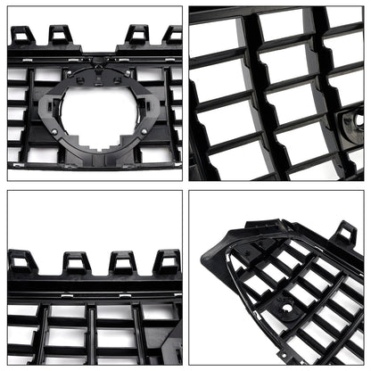 2020-2024 Mercedes-Benz CLA-Class W118 C118 GTR Style Black Front Bumper Grille