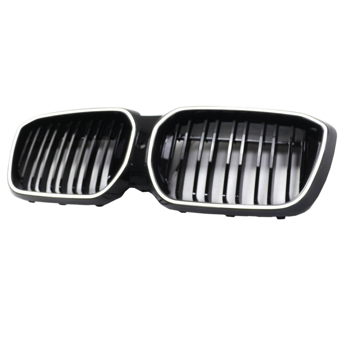 2022-2024 BMW iX3 G08 LCI Double Slat Black Front Kidney Grille