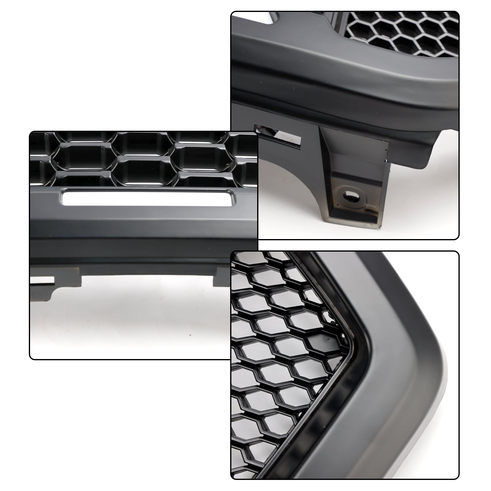 2019-2023 Ford Ranger Black Front Bumper Grill Grille T8 W/LED Light