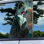 Joker-Themed Scratchproof PET Car B Pillar Stickers - OMOTOR