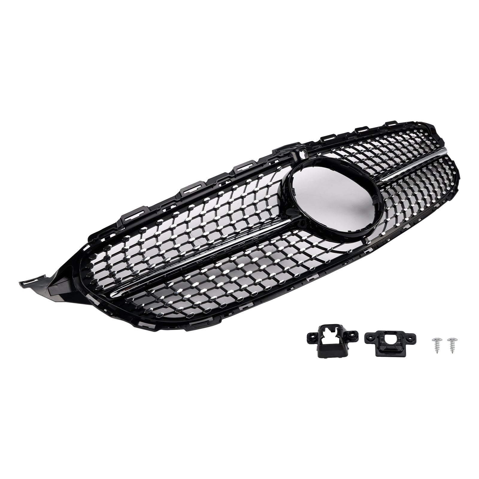 2015-2018 Mercedes-Benz C-Class W205 C250 C300 C400 Diamond Front Grille