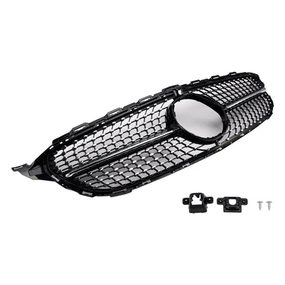 2015-2018 Mercedes-Benz C-Class W205 C250 C300 C400 Diamond Front Grille