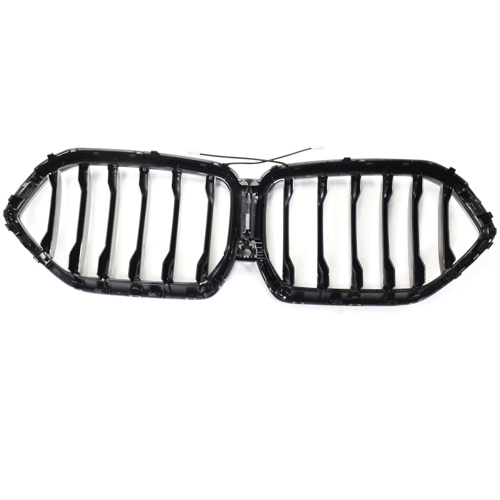 2020-2022 BMW X6 G06 M50i Black Front Bumper Grille with Camera Hole