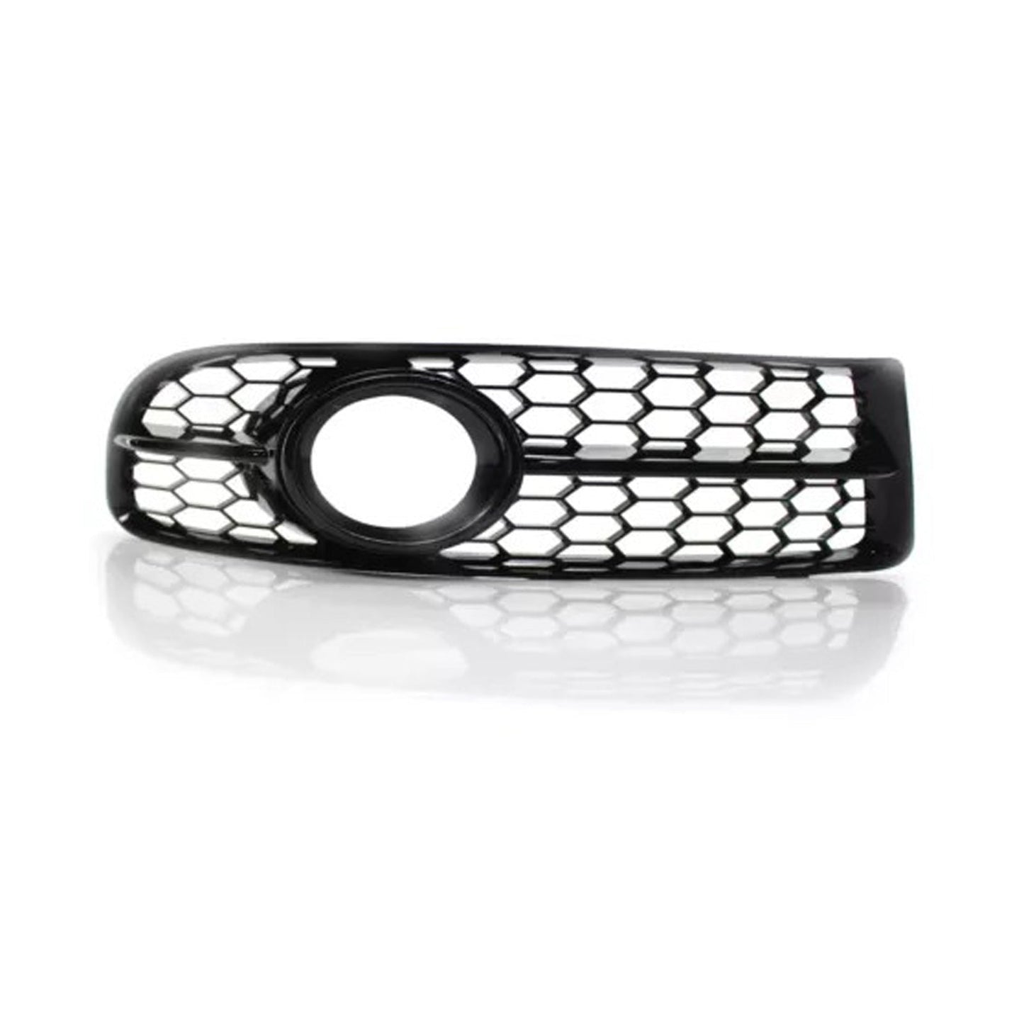 2005-2008 Audi A4 B7 S-Line S4 Front Bumper Honeycomb Fog Light Grille — Pair (8E0807681F / 8E0807682F)
