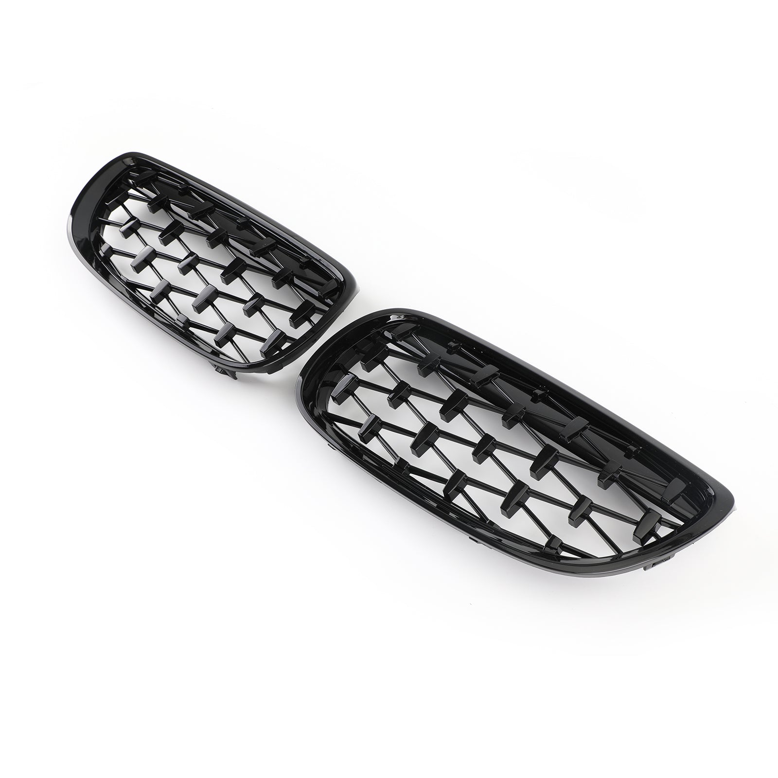 2007-2010 BMW E92 E93 328i 335i 2-Door Meteor Black Front Kidney Grille