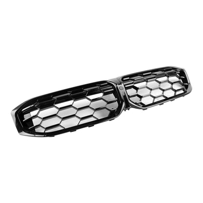 2023-2024 BMW 3 Series G20 320i 330i M340i Gloss Black Front Kidney Grille