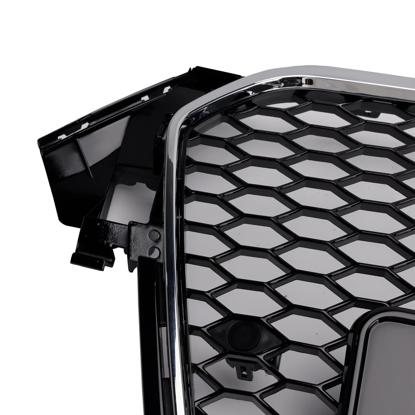 2013-2016 Audi A4 S4 B8.5 RS4 Style Front Bumper Grille with Quattro Badge