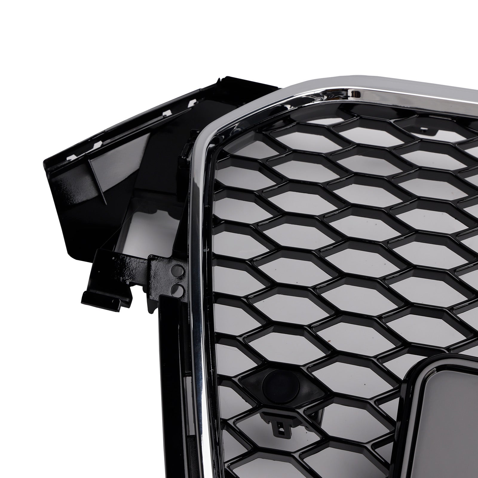 2013-2016 Audi A4 S4 B8.5 RS4 Style Front Bumper Grille with Quattro Badge